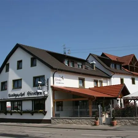 호텔 - Restaurant Hirschen - Werneths Landgasthof Beim Europa- Park Rust 라인하우젠